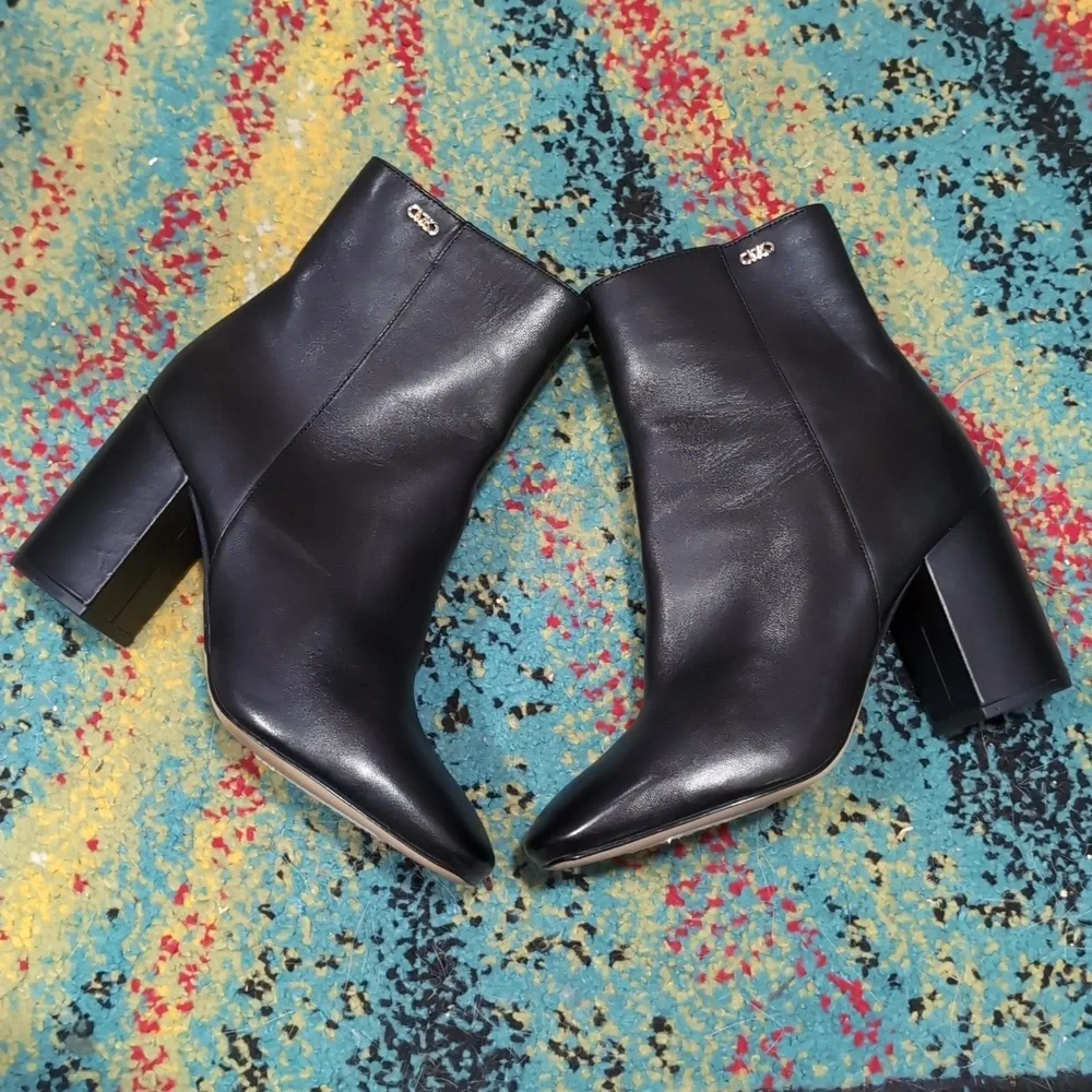 Michael Kors Black Elegant Heeled Boots